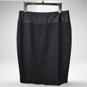 Old Navy Classic Versatile Black pencil skirt Office Wear Business Casual -Sz 6